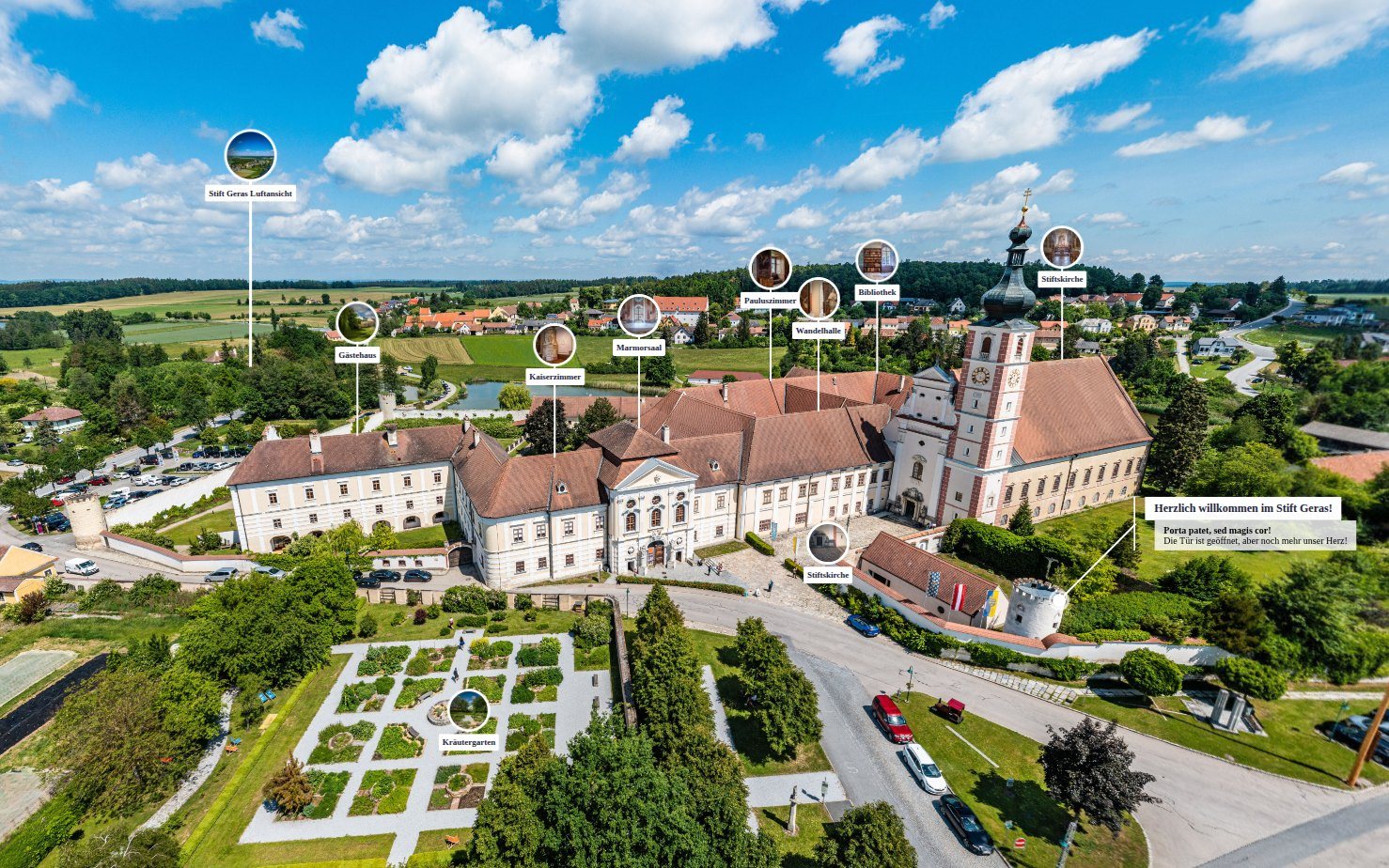 360° Stift und Naturpark Geras - Ein Erlebnis!